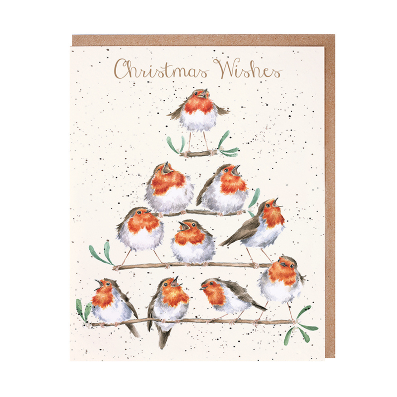 Wrendale Designs 'Rockin Robins' Card Pack-1