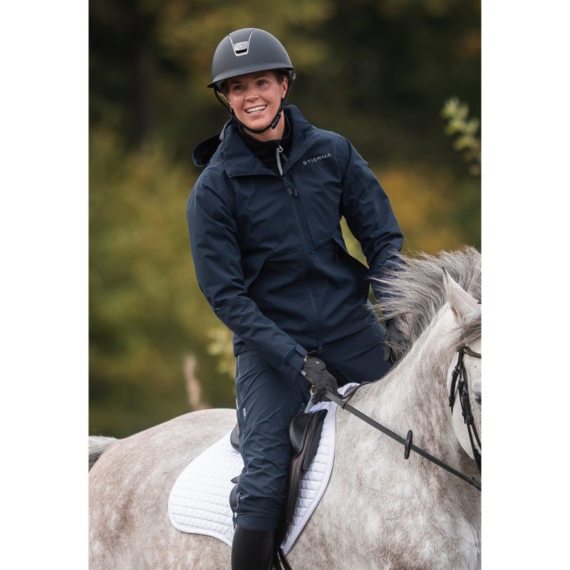Stierna Storm Rain Jacket - Midnight Navy-3