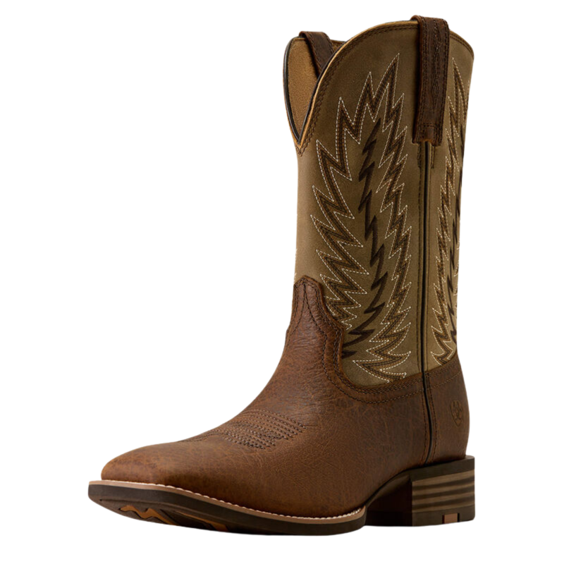 Ariat Men's Driggs Wide Square Toe Cowboy Boot - Toffee Crunch