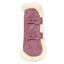 Kentucky Vegan Sheepskin Tendon Boots Bamboo Shield - Old Rose