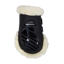 Kentucky Vegan Sheepskin Fetlock Boots Elastic - Black