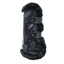 Kentucky Vegan Sheepskin Tendon Boots Bamboo Shield - Black/Black