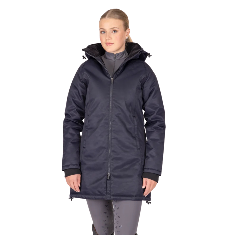Aubrion Eltar Mid Length Waterproof Coat - Black