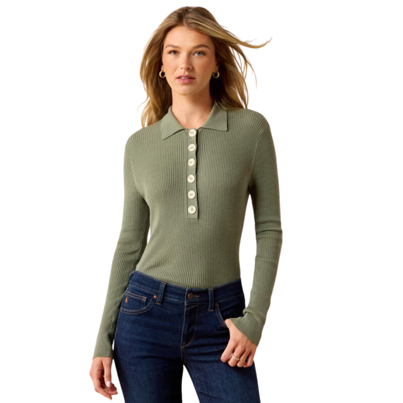 Ariat Women's Winsthorpe Sweater - Sea Spray
