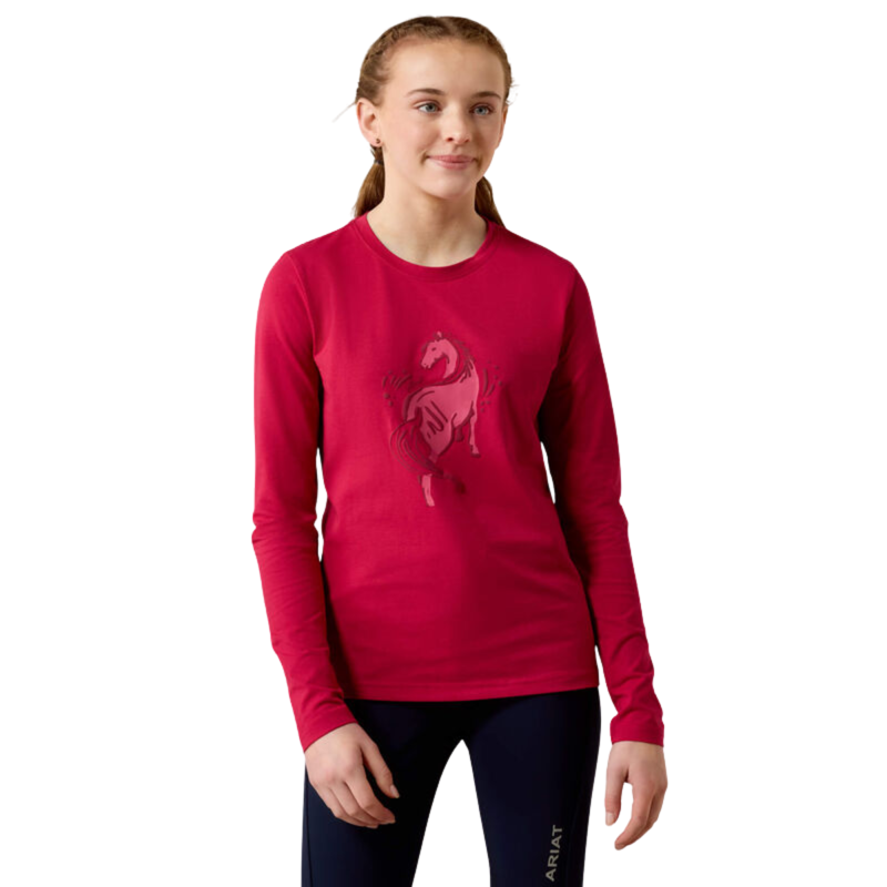Ariat Youth Swish T-Shirt - Granita