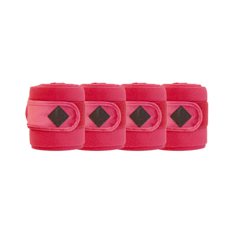 Kentucky Velvet Polar Fleece Bandages - Fuchsia-2