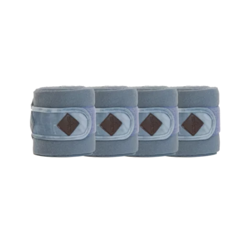 Kentucky Velvet Polar Fleece Bandages - Light Blue-2