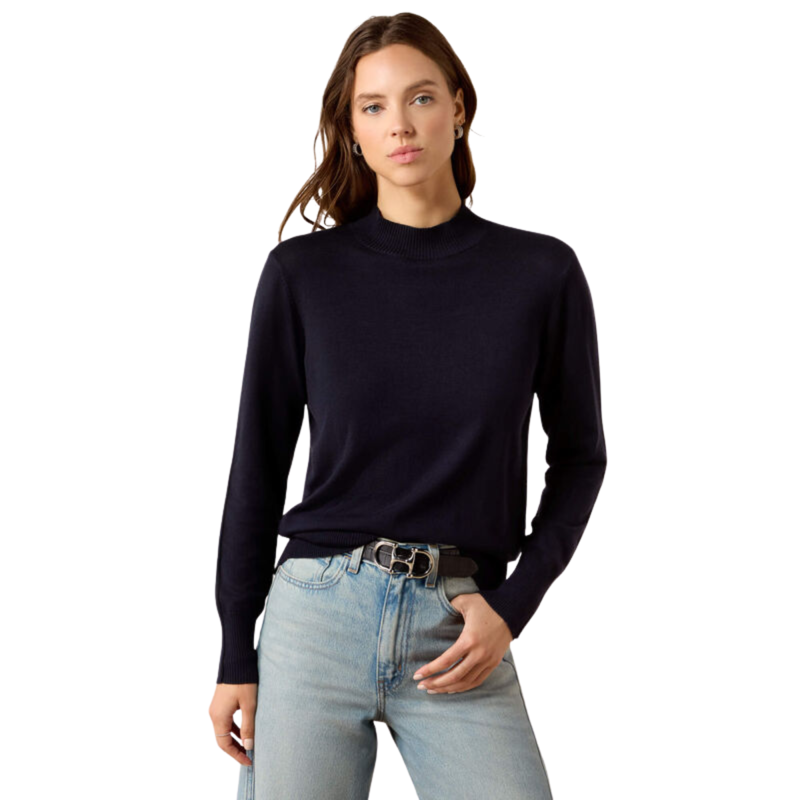 Ariat Women's Coney Sweater - Show Navy