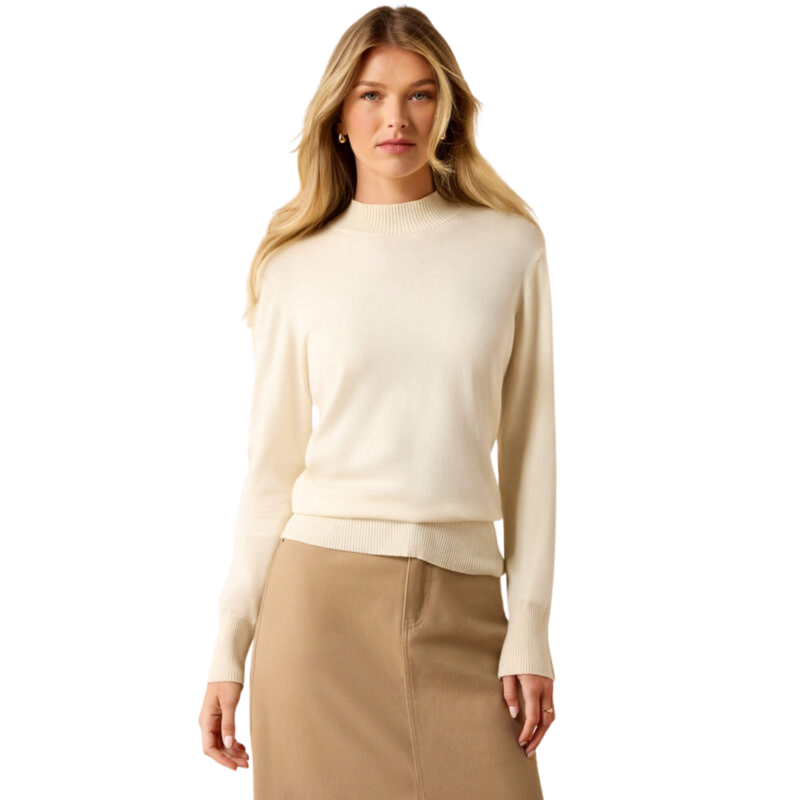 Ariat Women's Coney Sweater - Antique White