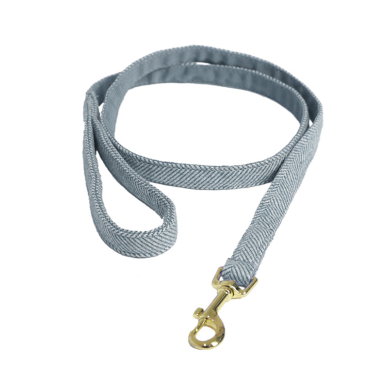 Kentucky Wool Dog Lead 120cm - Light Blue