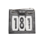 Kentucky Saddlepad Number Holder - Black