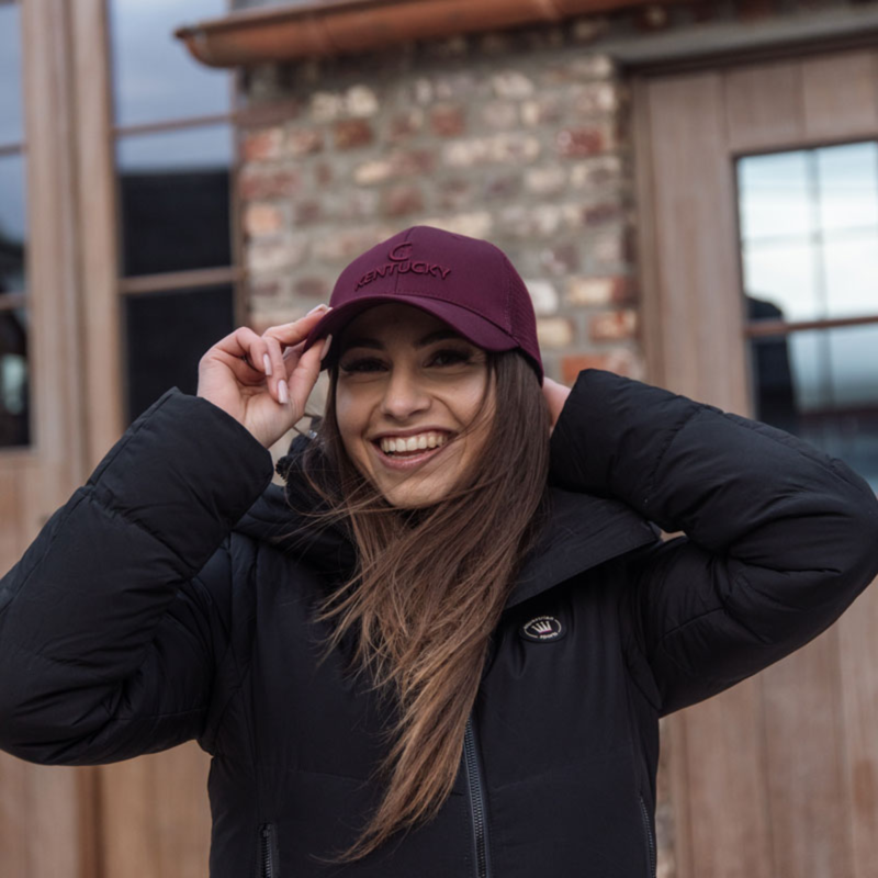 Kentucky Basic Trucker Cap - Bordeaux-1