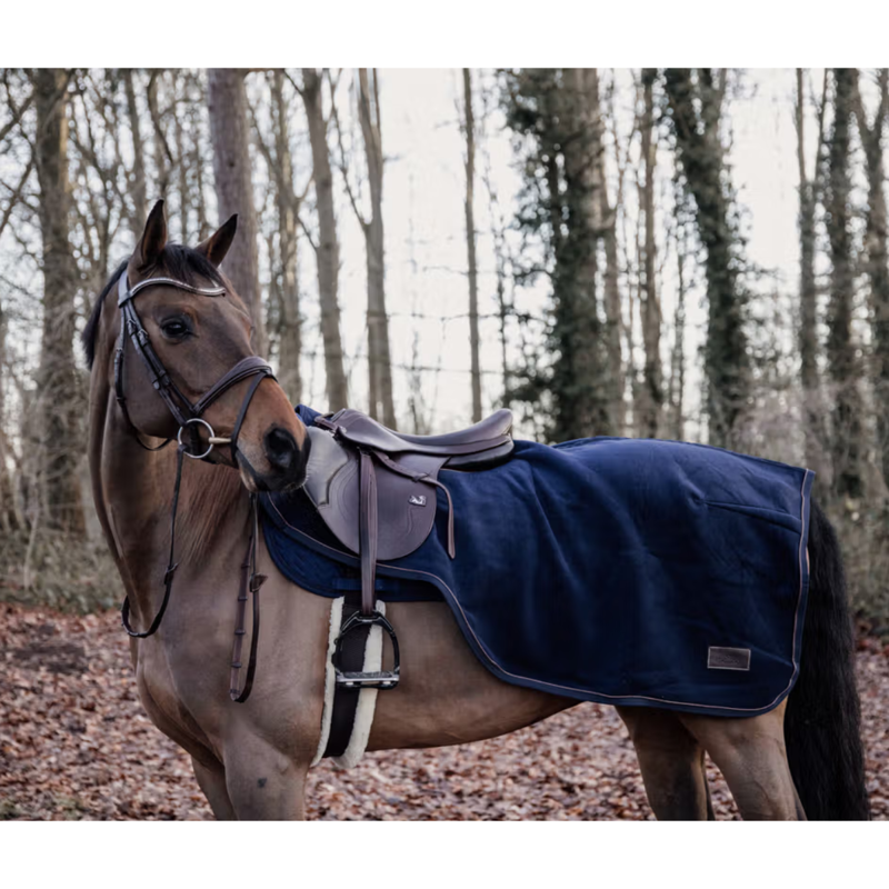 Kentucky Fleece Exercise Sheet - Navy