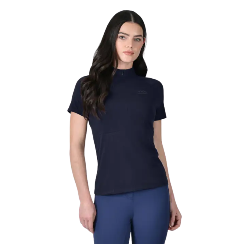 WeatherBeeta Bamboo Short Sleeve Performance Base Layer - Navy