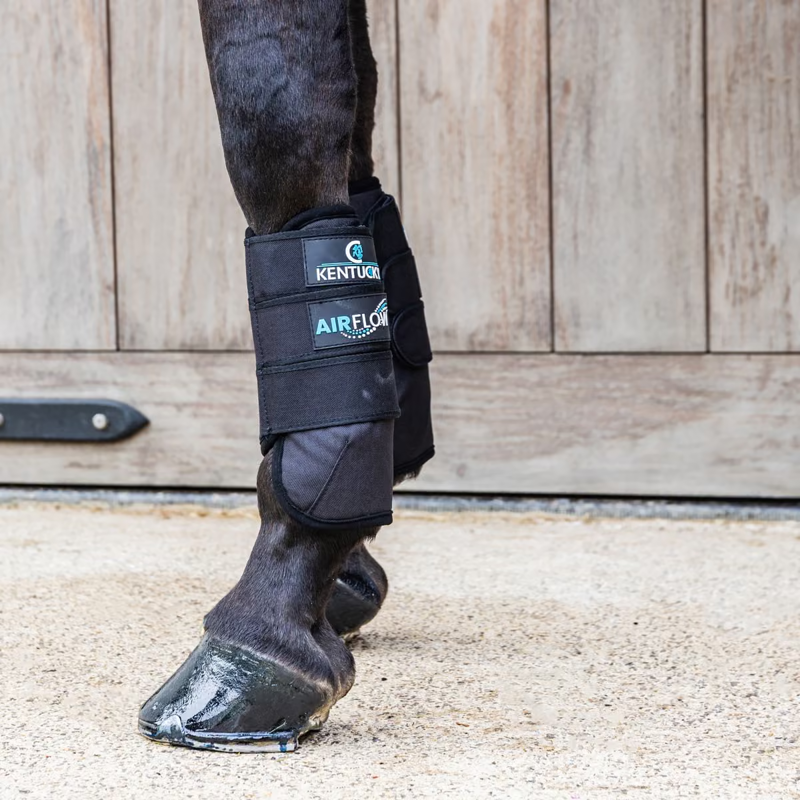 Kentucky 3D Air Flow Front Eventing Boots - Black