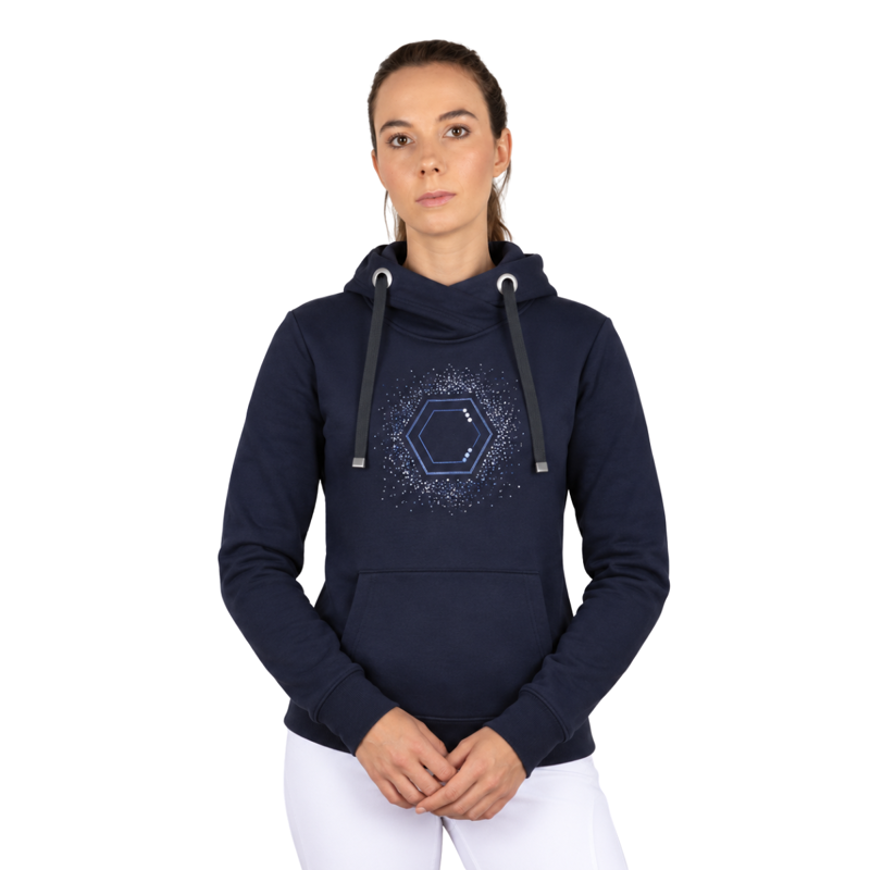 Coldstream Swanlaws Diamante Hoodie - Navy