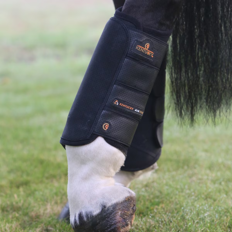 Kentucky Air Tech Hind Eventing Boots - Black