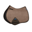 WeatherBeeta Suede Elite Air-Tec Jump Shaped Saddlepad - Fawn
