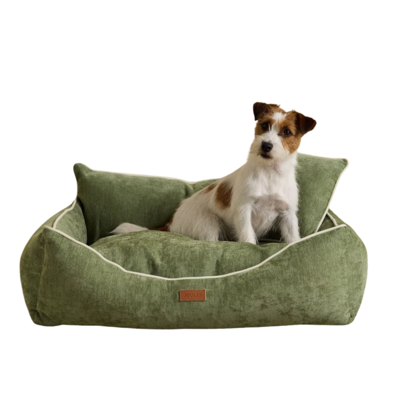 Joules Snuggler Dog Sofa - Apple