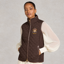 Holland Cooper Boughton Diamond Quilt Gilet - Walnut