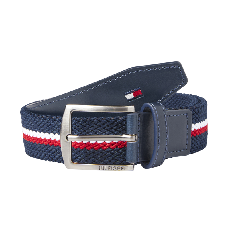Tommy Hilfiger Anchor Elastic Belt - Desert Sky