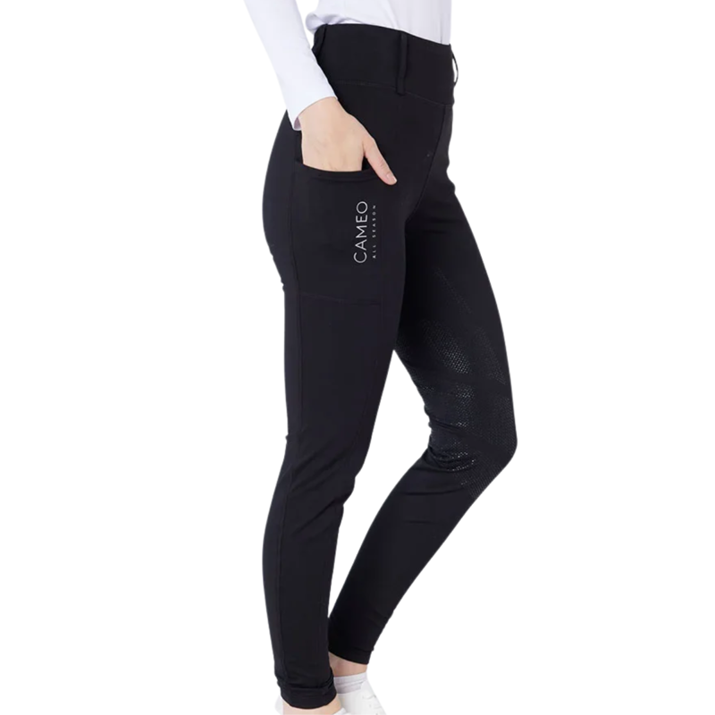 Cameo All Season Riding Tights - Black-2