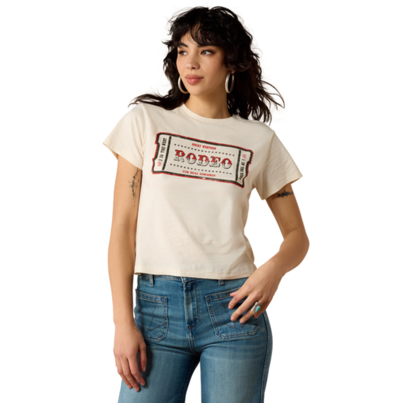 Ariat Women's One in the West T-Shirt - Natural