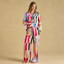 Joules Ladies Bonnie Pyjamas - Multi Stripe
