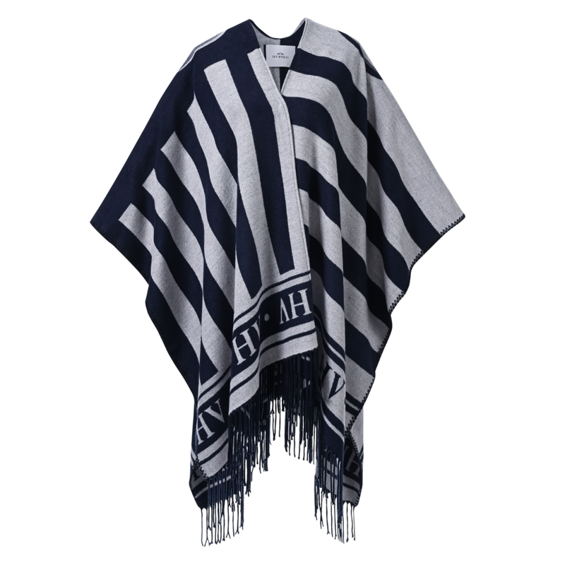 HV Polo Ladies Shelly Poncho - Navy
