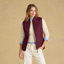 Joules Ladies Minx Gilet - Dark Red