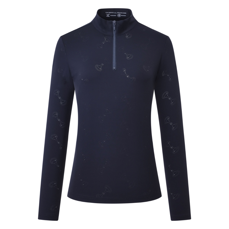 HV Polo Ladies Nardia Top - Navy-1