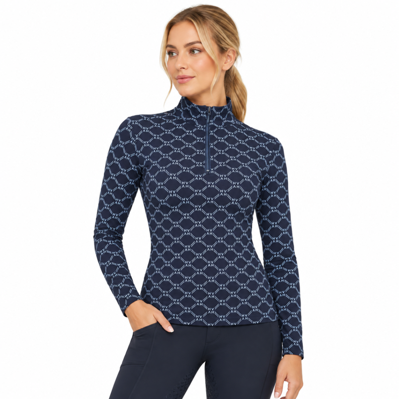 HV Polo Ladies Nadia Top - Navy
