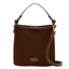 Joules Bucket Bag - Chocolate Suede