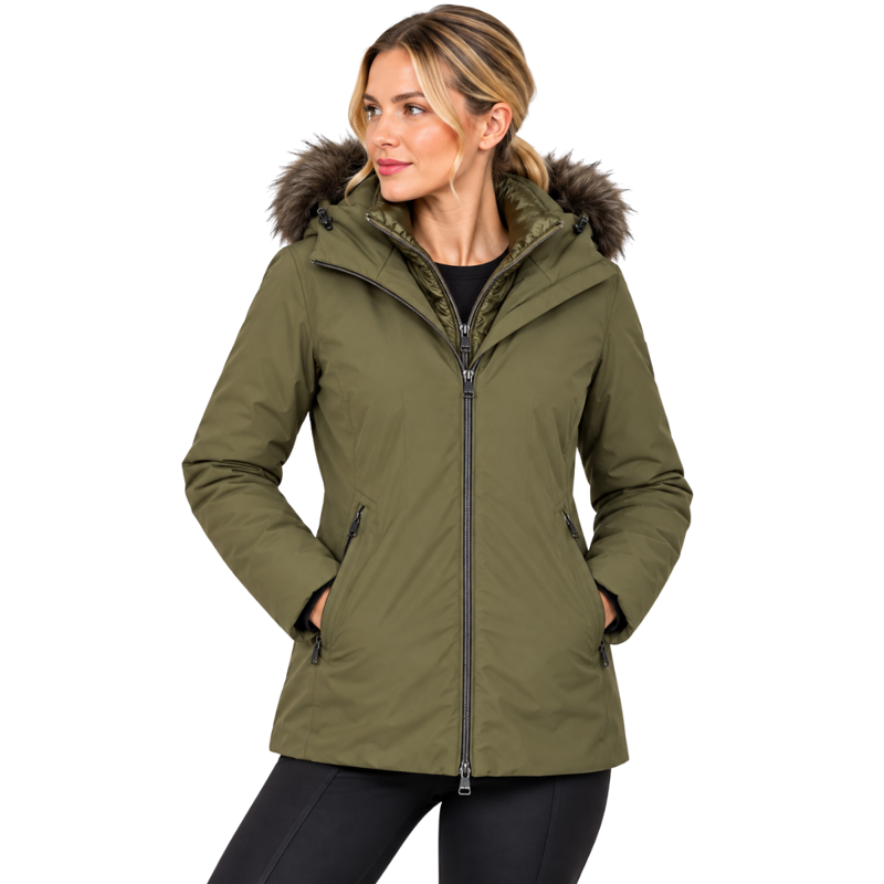 HV Polo Ladies Isa Jacket - Dark Oil Green