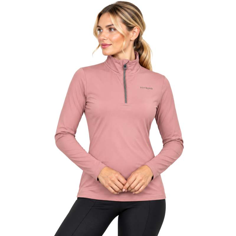 HV Polo Ladies Lumi Top - Rosebloom-2