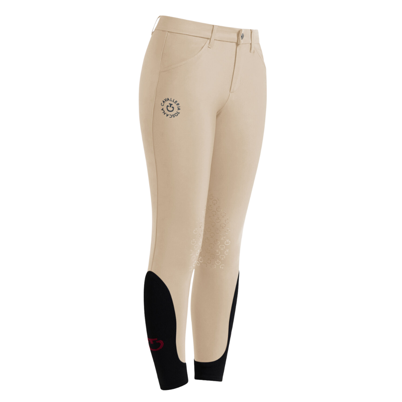 Cavalleria Toscana Young Rider Riding Breeches - Beige - 14-1