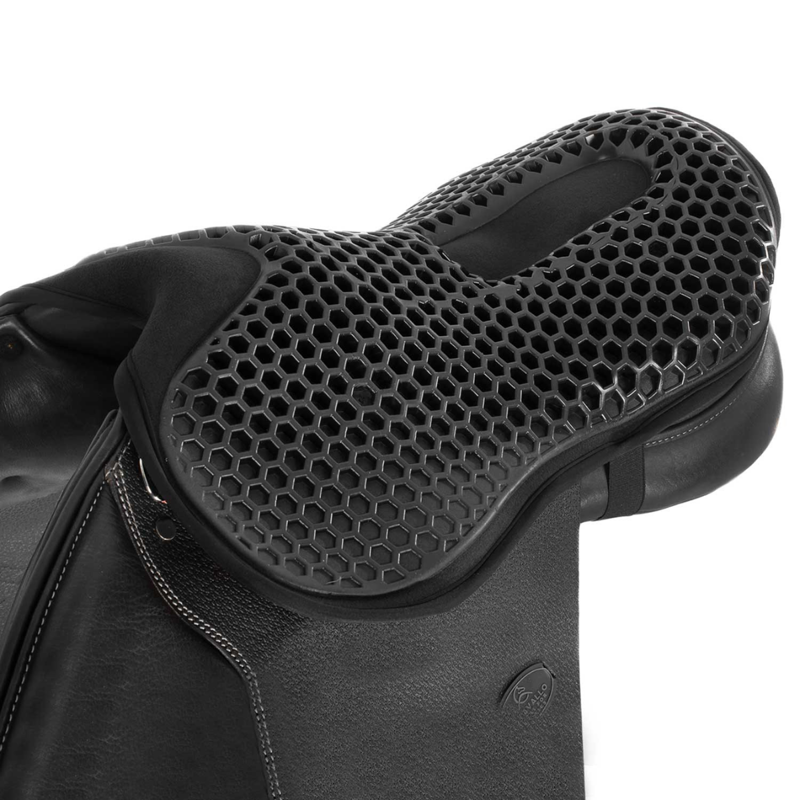 Acavallo Ortho Coccyx Gel Out Seat Saver - Black