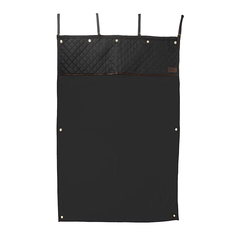 Kentucky Waterproof Stable Curtain - Black