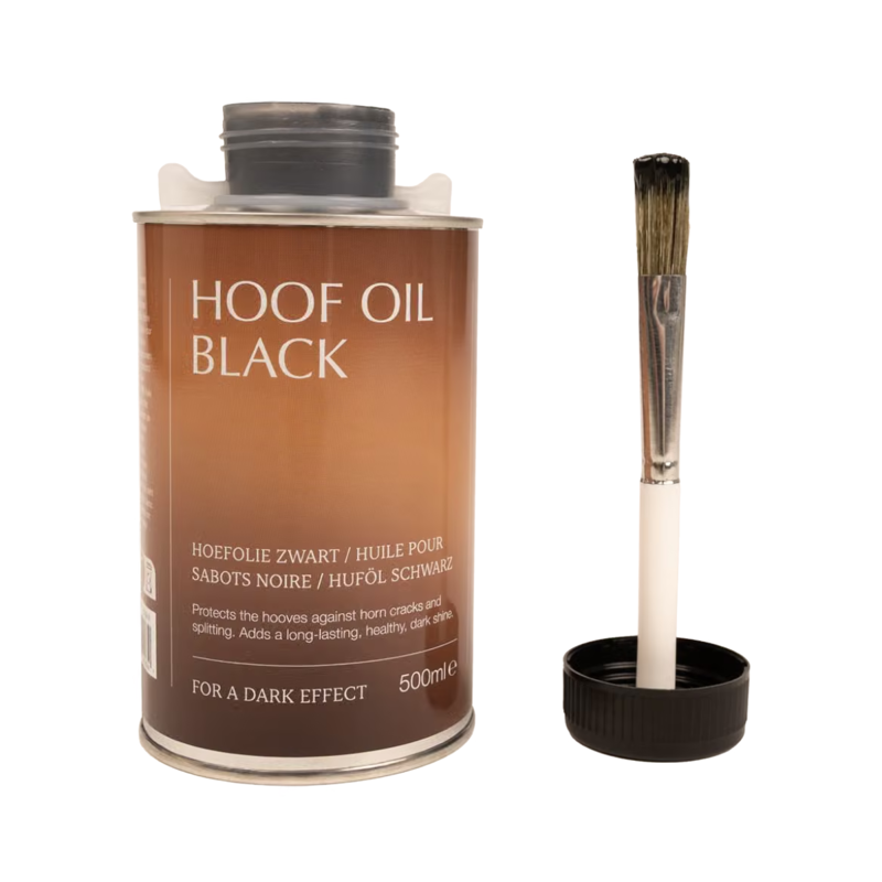 Grooming Deluxe Shine Hoof Oil 500ml - Black