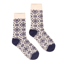 Joules Ladies Cosy Geo Socks - Navy Geo