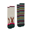 Joules Ladies Everyday 2 Pack Socks - Pink/Green Hare