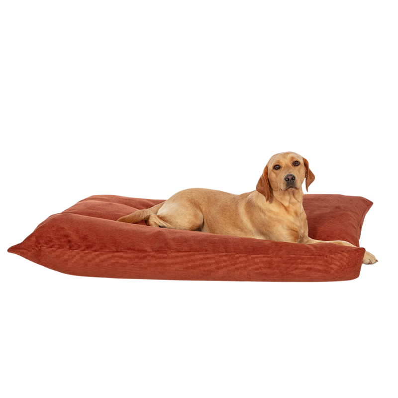 Danish Design Elden Deep Duvet Dog Bed - Rust-1