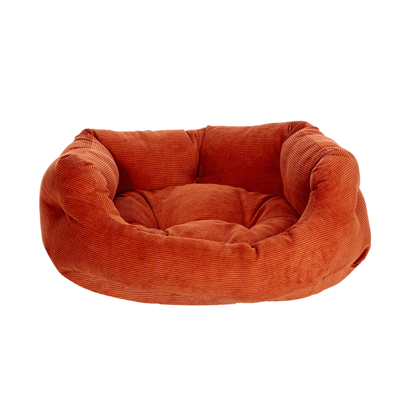 Danish Design Elden Deluxe Slumber Dog Bed - Rust