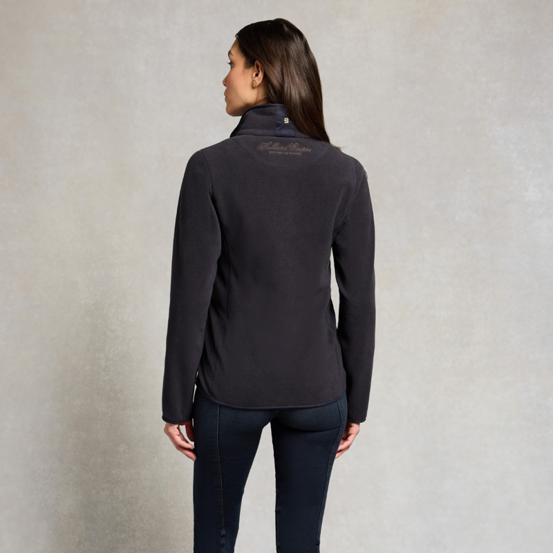 Holland Cooper Cranborne Fleece Jacket - Ink Navy-1