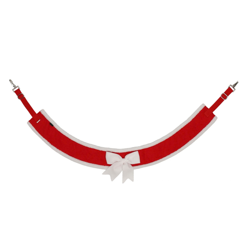 QHP Christmas Breast Strap - Red
