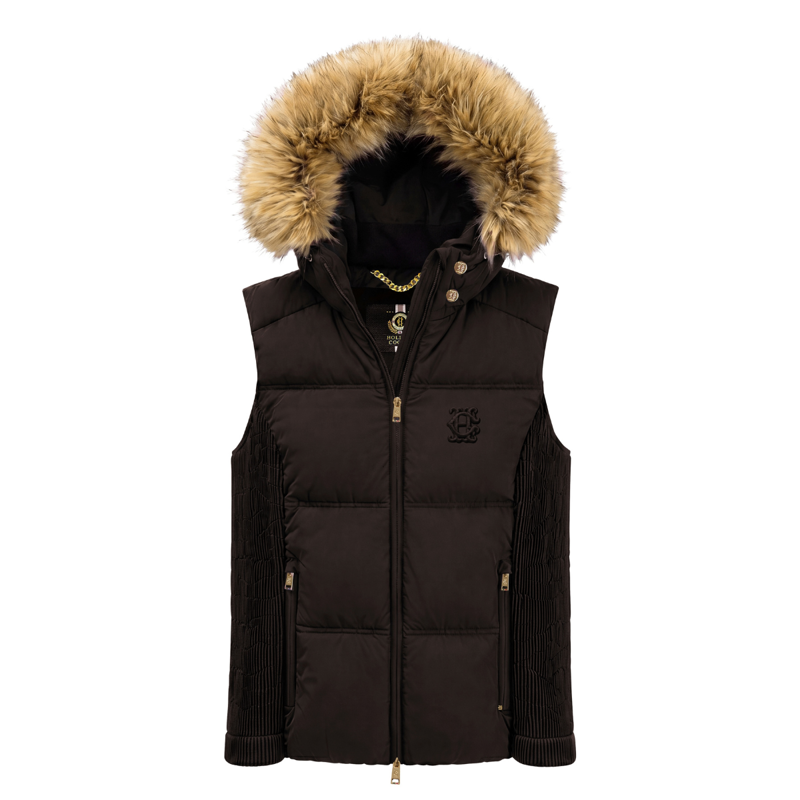 Holland Cooper Cranborne Training Gilet - Chocolate-2