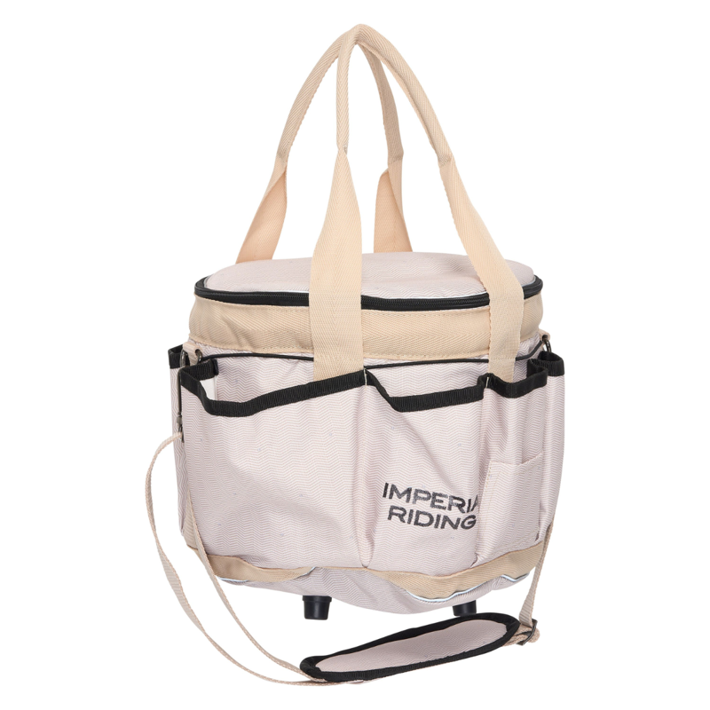 Imperial Riding Basic Grooming Bag - Taupe Herringbone