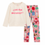 Joules Girls' Kipwell Pyjamas - Cream/Pink