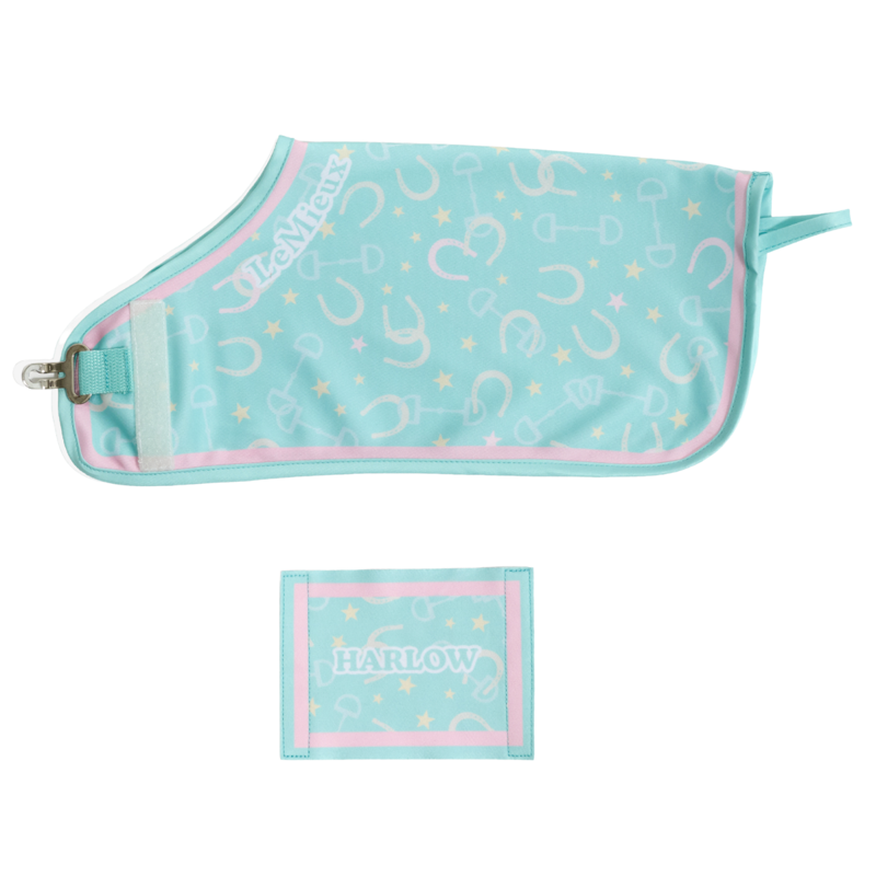 LeMieux Harlow Toy Pony Printed Rug - Softmint
