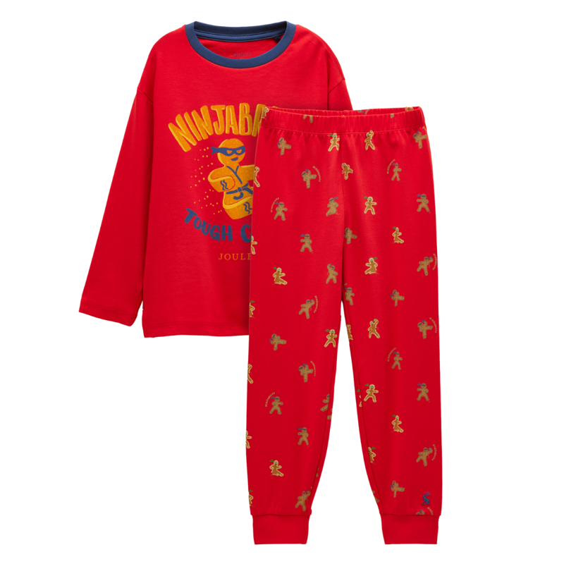 Joules Boys' Kipwell Pyjamas - Red